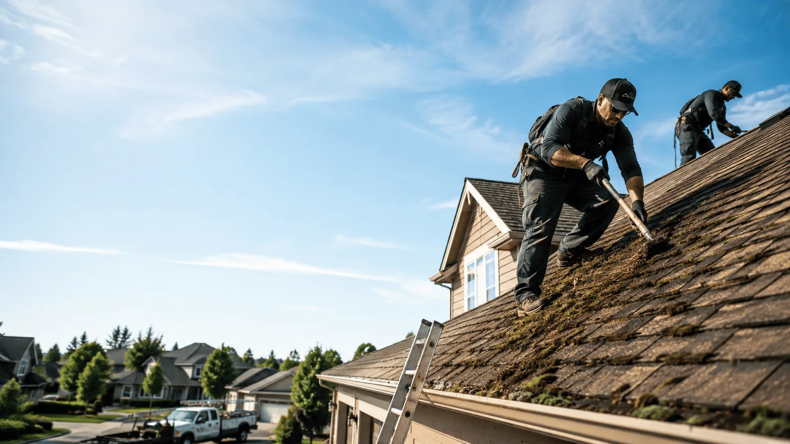 Roof Moss Removal in Vandalia, MO near me